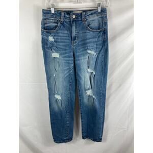 Tricot distressed boyfried denim size 28